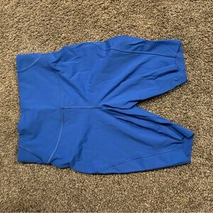 lululemon athletica Blue Bike Shorts